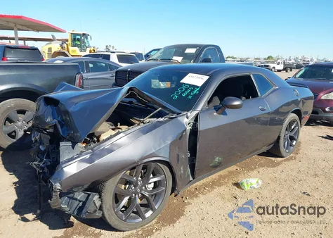 2022 Dodge Challenger Gt из США, поврежденный, VIN 2C3CDZJG2NH215601